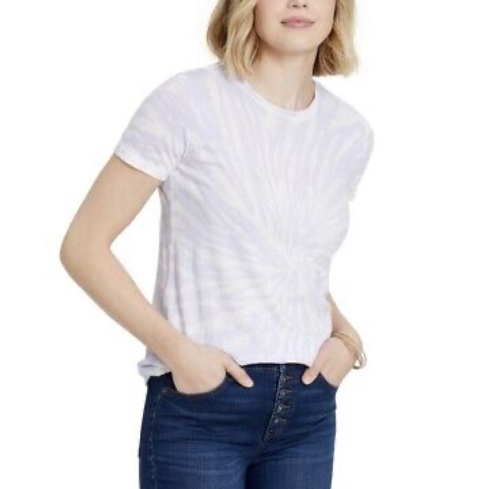 Lavender Tie Dye Short Sleeve Tee